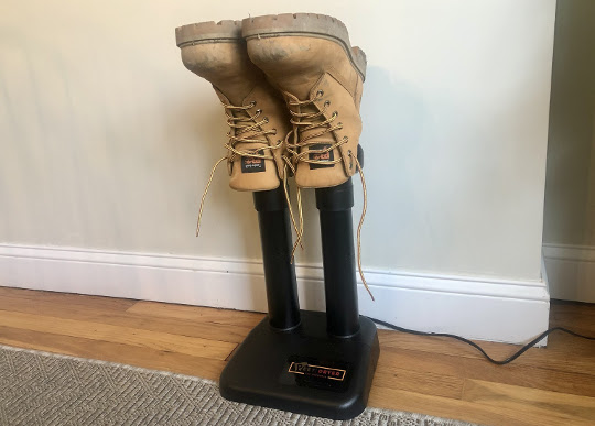 Happy, dry boots